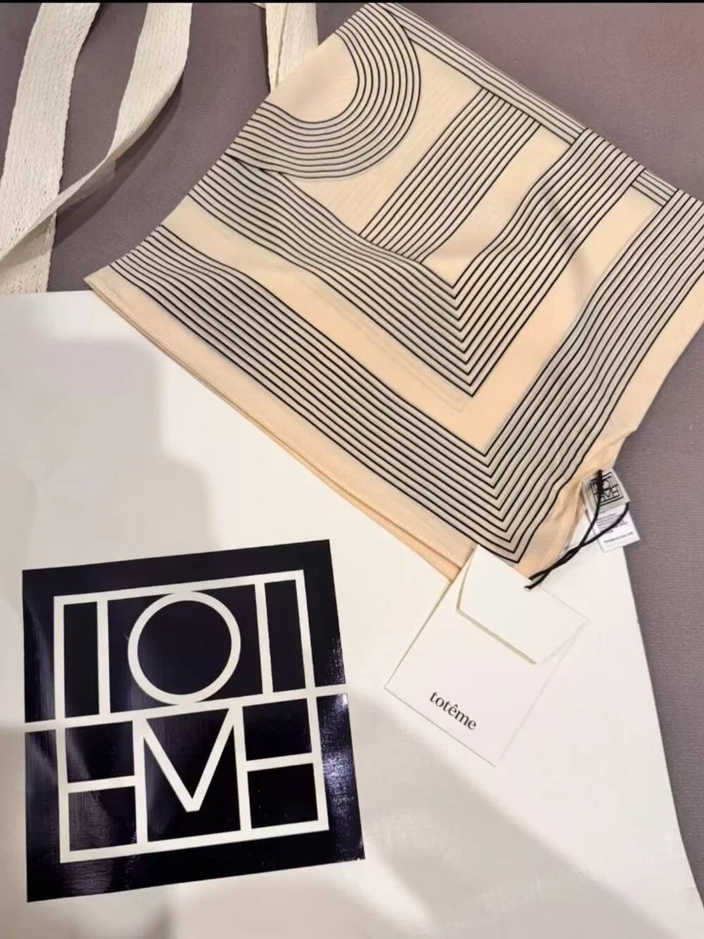 Toteme Silk Scarf